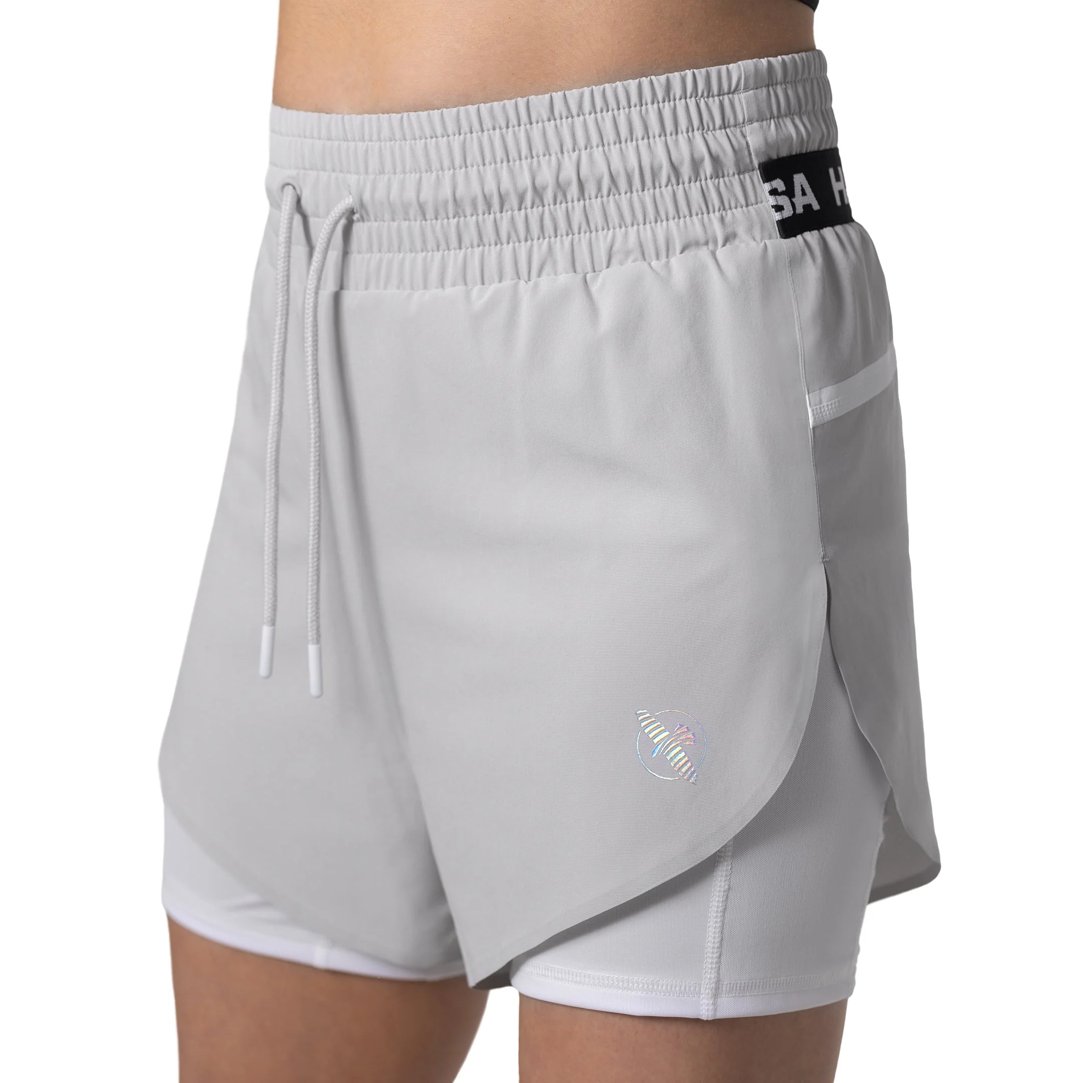 Hayabusa Women’s Mid Rise Layered Shorts - Image 3